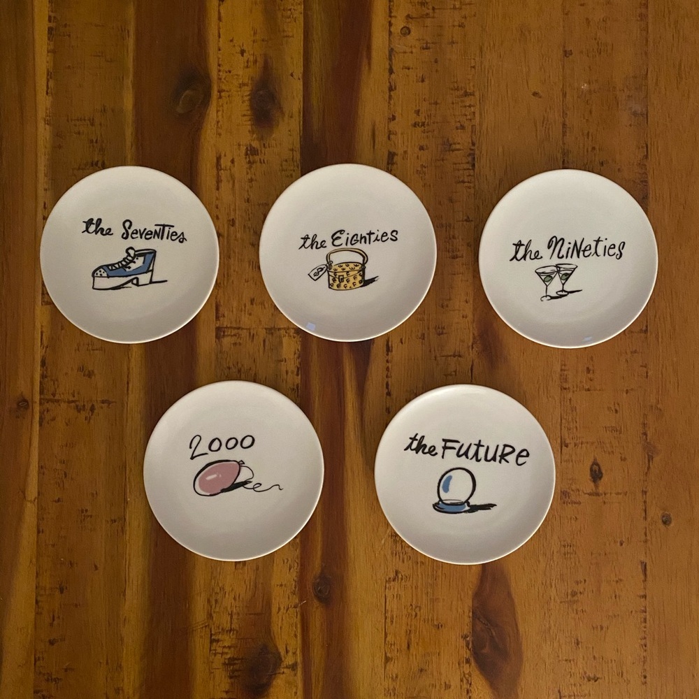 Pottery Barn mini plate set millennium collection